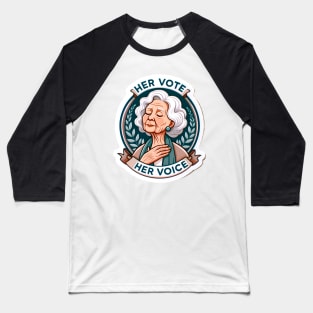 Voting Wisdom: Every Vote Counts Baseball T-Shirt